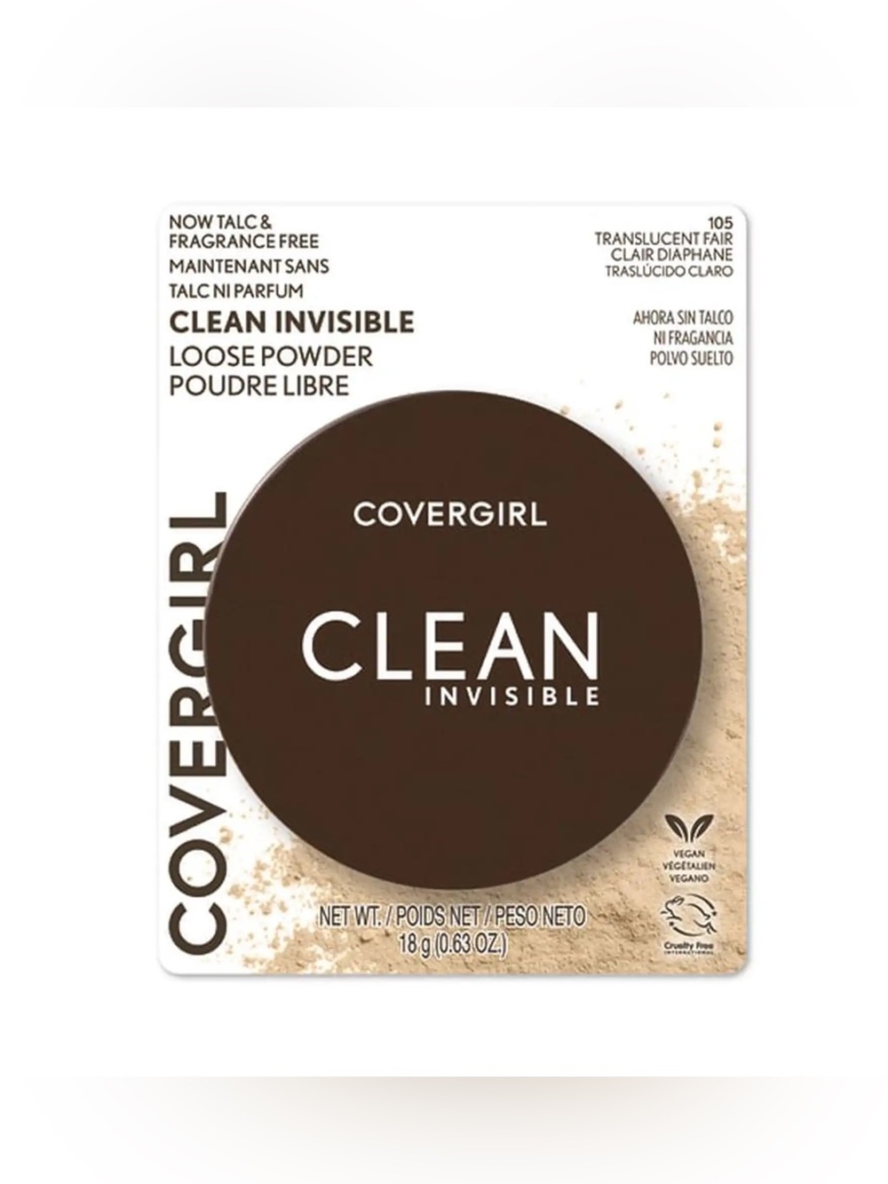 COVERGIRL Clean Invisible Loose Powder - Translucent Fair (105)